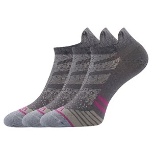 VOXX ponožky Rex 17 svetlo šedé 3 páry 35-38 EU 119717
