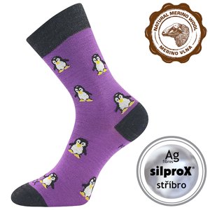 VOXX ponožky Snowdrop purple 1 pár 35-38 EU 119915