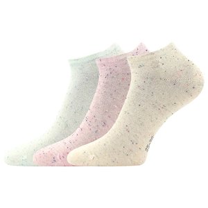 LONKA ponožky Nopkana mix B 3 páry 35-38 EU 119979