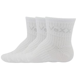 VOXX ponožky Bamboo white 3 páry 18-20 EU 120081