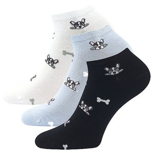 LONKA ponožky Bibiana mix B 3 páry 35-38 EU 120083