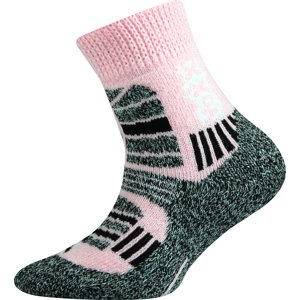 VOXX® Trakčné ponožky pre deti ružové 1 pár 20-24 EU 119531