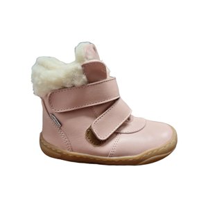 Pegres Barefoot SBF42 Detské zimné topánky ružové 24