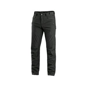 CXS AKRON Pánske softshellové nohavice čierne 50 143000480050
