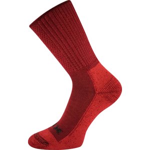 VOXX® ponožky Vaasa burgundy 1 pár 35-38 EU 120689