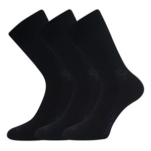 VOXX® ponožky Hempix černá 3 pár 35-38 120904