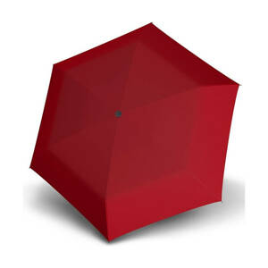 Doppler Handy Fiber UNI Dámsky skladací dáždnik červený 722636DRO