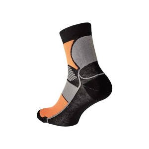 KNOXFIELD BASIC Ponožky čierna / oranžová 39-40 03160040C1739