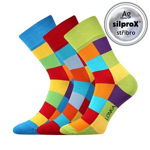 Ponožky LONKA Decube mix A 3 páry 39-42 110490