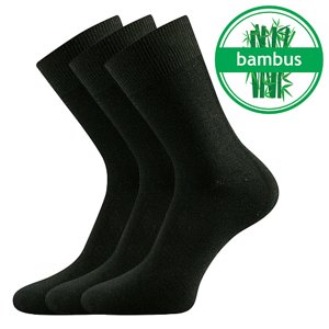 Ponožky LONKA Badon-a black 3 páry 35-38 100144