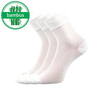 Ponožky LONKA Demi white 3 páry 35-38 113336
