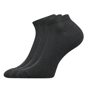 VOXX Ponožky Baddy A 3 páry čierne 1 balenie 35-38 111213