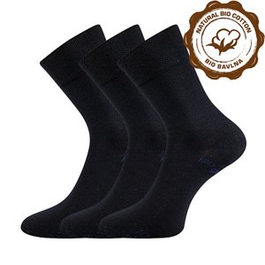 Ponožky LONKA Bioban BIO bavlna tmavomodré 3 páry 35-38 100191