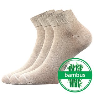 Ponožky LONKA Raban beige 3 páry 35-38 108832
