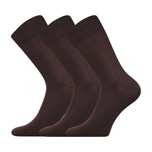BOMA ponožky Radovan-a hnedé 3 páry 43-46 110917