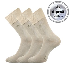 Ponožky LONKA Desilve beige 3 páry 35-38 100530