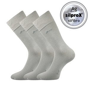 Ponožky LONKA Desilve light grey 3 páry 35-38 EU 100534