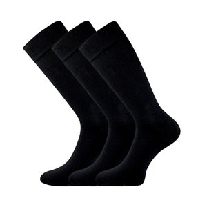 Ponožky LONKA Diplomat black 3 páry 39-42 100630
