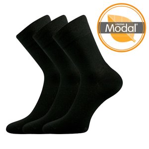 Ponožky LONKA Dypak čierne 3 páry 35-38 100792