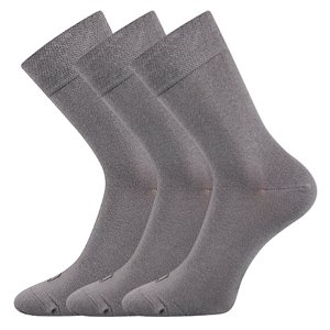 Ponožky LONKA Eli light grey 3 páry 35-38 113445