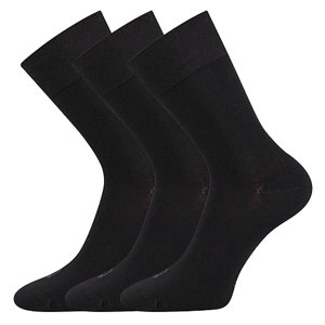 Ponožky LONKA Eli black 3 páry 35-38 113444