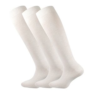 BOMA ponožky Emkono white 3 páry 30-34 104259