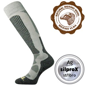 Ponožky VOXX Etrex light grey 1 pár 39-42 104385