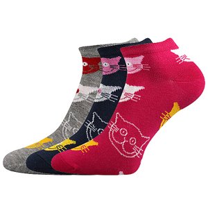 Ponožky BOMA Piki 52 mix 3 páry 35-38 113744