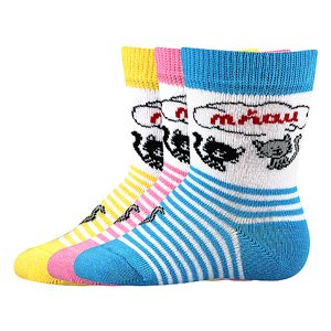 Ponožky BOMA Mia mix 3 páry 14-17 113219