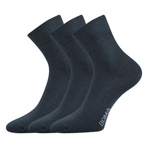 BOMA ponožky Zazr tmavomodré 3 páry 43-46 112867