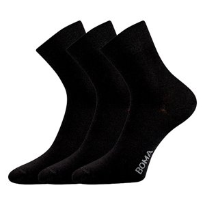 BOMA ponožky Zazr black 3 páry 35-38 112856