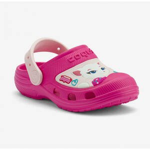 Coqui MAXI 9382 Detské sandále TTF Lt. fuchsia/Candy pink 25-26