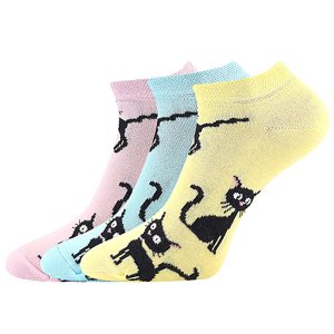 Ponožky BOMA Piki 55 mix A 3 páry 35-38 114887