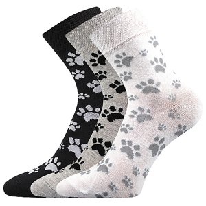 Ponožky BOMA Xantipa 50 mix A 3 páry 35-38 114016