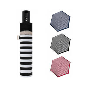 Doppler Magic Carbonsteel DELIGHT Dámsky skladací plne automatický dáždnik modrá 744865D01