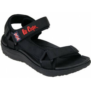 Lee Cooper LCWL-20-34-016 Dámske sandále čierne 36