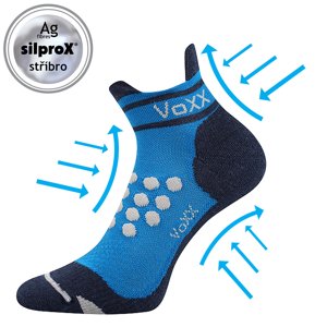 VOXX Sprinter kompresné ponožky modré 1 pár 39-42 115673