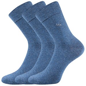 LONKA ponožky Dipool jeans melé 3 páry 43-46 115862