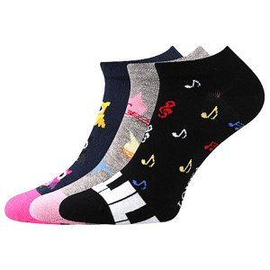 Ponožky LONKA Dedon mix E 3 páry 35-38 116285