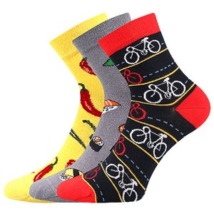 Ponožky LONKA Dedot mix C 3 páry 35-38 116265