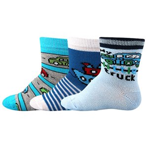 BOMA ponožky Bejbik mix A - chlapec 3 páry 14-17 116749