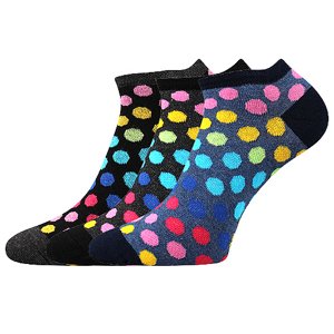 Ponožky BOMA Piki 65 mix A 3 páry 35-38 117147