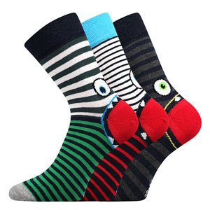 Ponožky BOMA Face mix C 3 páry 27-32 117243