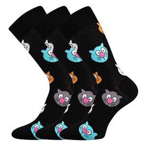 Ponožky LONKA Twidor cats 3 páry 35-38 117431