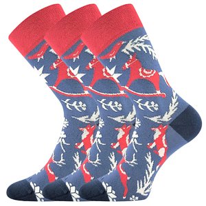 Ponožky LONKA Damerryk animals 3 páry 30-34 118325