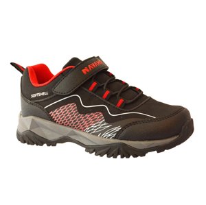 Navaho N7-509-26-02 Detská softshellová obuv čierno / červená 30