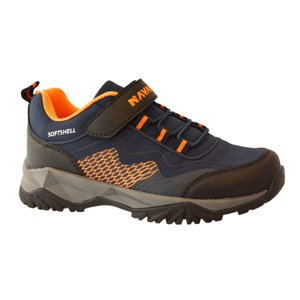 Navaho N7-509-27-02 Detská softshellová obuv modro / oranžová 30