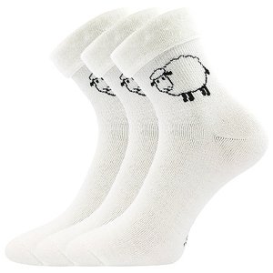 Ponožky BOMA Sheepskin cream 3 páry 35-38 117992