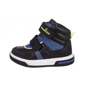 Medico EX-5002/M4 Detské členkové topánky čierno / modré 27