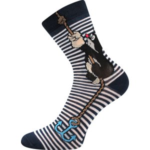 BOMA Krtkovské ponožky anchor-blue 1 pár 20-24 116632